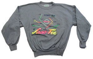Suiza Mujeres L Sweet Line of Geneva Alpine Resort Sudadera Metro Años 90 De Colección - Imagen 1 de 13
