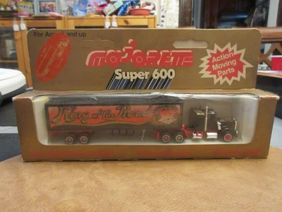 Semirremolque Majorette Super 600 vintage King of the Road escala HO FRANCIA 1:87 Foto 1 de 4