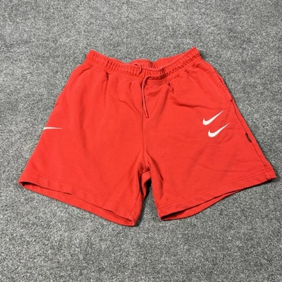 Nike Shorts Mens Large Red Swoosh NSW Fleece Double Swoosh Logo CJ4882-657 - Image 1 of 4