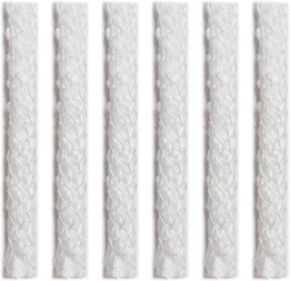 Firefly Fuel Fiberglass Tiki Torch Wicks - 6 Pack Long-Lasting Planet-Friendly