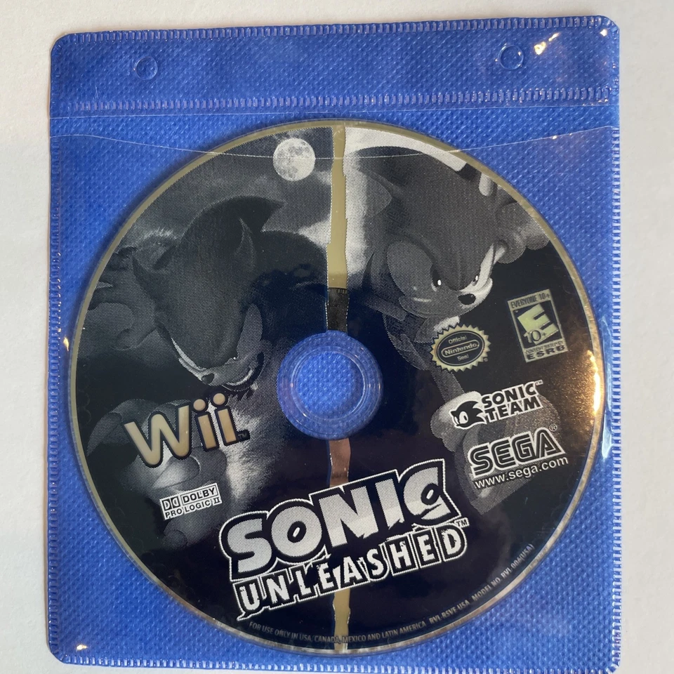 Sonic Unleashed (Nintendo Wii, 2008) Disc Only Tested - Image 1 of 1
