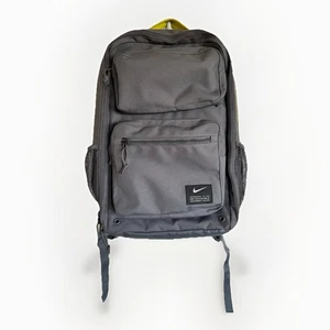 Nike Utility Mochila de Entrenamiento de Velocidad Gris Gimnasio Atlético Bolso Escolar - Imagen 1 de 13