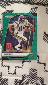 2024 Panini Prizm - Randy Moss #192 Green Wave Prizm - Picture 1 of 2