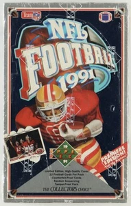 1991 Upper Deck Premier Edition Football Box with (36) Packs - Picture 1 of 1