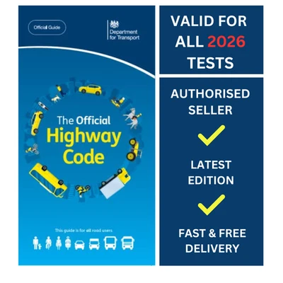 Highway Code 2026 Book Official Guide DVSA Latest Edition Valid for 2026 Tests - Image 1 of 4