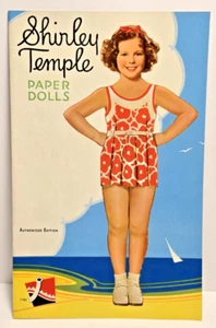 Vintage Original 1939 Shirley Temple Paper Dolls Saalfield # 1782 UNCUT RARE HTF - Picture 1 of 21