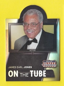 2015 Panini Americana #38 James Earl Jones "On the Tube" Gold Diecut Parallel