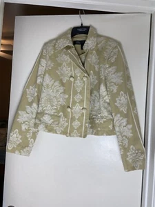 Apostrophe Luxury is a State of Mind Sz 14 Jacket Blazer Floral Cottagecore - Picture 1 of 4