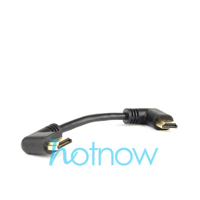 6cm Right Side to Left Side HDMI Patch Cable Short V2.0 for Raspberry Pi Screen - Image 1 of 4