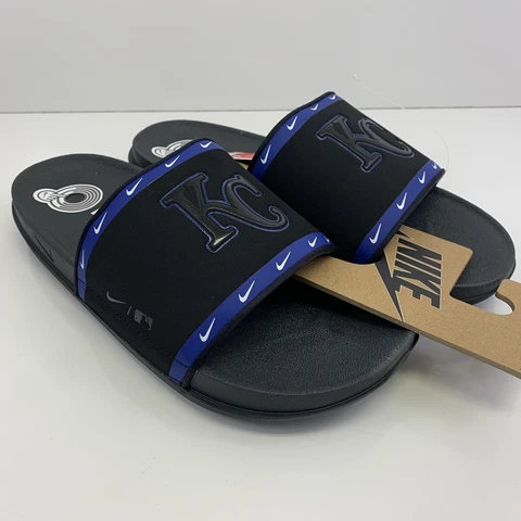Nike Offcourt Slides Kansas City Royals MLB Men’s Size 10 DH6997-001 No Box Cover