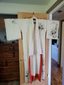 Handbemalter Seidenkimono, importiert aus Japan - Bild 1 von 7