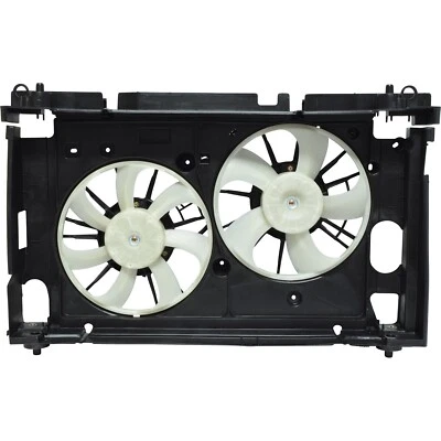 Dual Radiator and Condenser Fan Assembly UAC For 2012-2015 Toyota Prius Plug-In - Image 1 of 2