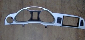 10 11 PANEL DE INSTRUMENTOS AUDI A6 PLACA FRONTAL PLATA 4F1857115J GUANTERA CRUCERO - Imagen 1 de 1