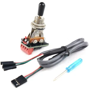 ✅ Trinity Solderless ™ Chrome / Nickel 3 Way Toggle Switch Replacement pu selec - Picture 1 of 6