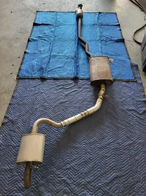 2022 FORD MAVERICK 2.0L AWD Exhaust Muffler w/ Resonator & Pipe 2023 24 Used OEM - Image 1 of 4