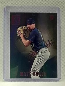 Matt Brash 2022 Capstone Baseball - RED #5 - Seattle Mariners - Picture 1 of 2
