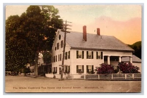 White Cupboard Tea House Central Street Woodstock VT Albertype DB Postcard XA8 - Picture 1 of 2