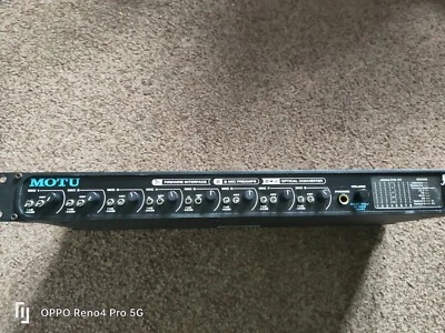 MOTU 8pre - 8 Channel Firewire Audio Interface / ADAT Microphone Preamp - Image 1 of 3