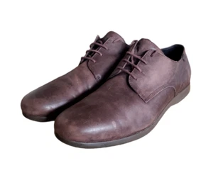 CAMPER Women's Oxfords  Mil Brown Leather Comfort Shoes EUR Size 44 US Size 11 - Picture 1 of 12