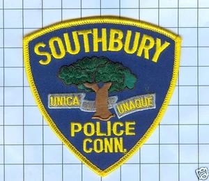 Polizei Patch - Connecticut - SOUTHBURY CONN. - Bild 1 von 1