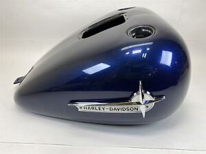 2013 Harley-Davidson Softail Slim Gas Fuel Tank Big Blue Pearl 61000048DJO