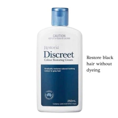 Restoria Discreet Crema Restauradora de Color Tratamiento Cabello Gris 250 ml Foto 1 de 4