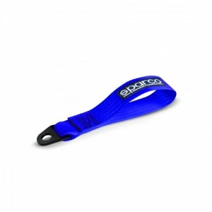 CINGHIA TRAINO SPARCO GANCIO IN TESSUTO AZZURRO - Foto 1 di 1