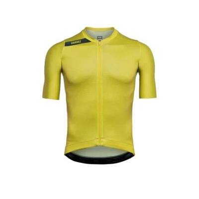 2025 Men's Avant Short Sleeve Cycling Jersey Solid Mango Mint by Suarez - Image 1 of 4