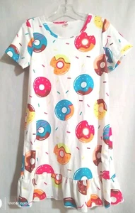 3T/4T Unbranded short sleeve girl donut night gown - Picture 1 of 4