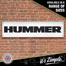HUMMER CARS - HUMMER BANNER Garage Workshop PVC Banner Sign Display Motorsport