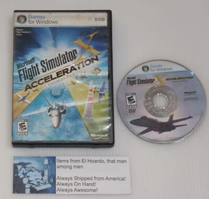Microsoft Flight Simulator X: Acceleration Expansion Pack (PC DVD) funktionstüchtig - Bild 1 von 2