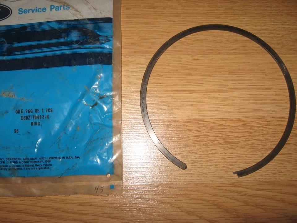 NOS 1986 - 92 福特金牛座水星貂林肯 AXOD 离合器板卡扣环 — 第 1/1 张图片