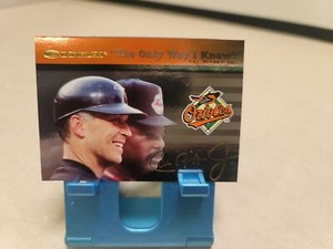 1997 Donruss The Only Way I Know 4867/5000 Cal Ripken Jr Eddie Murray #5 of 10