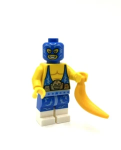 LEGO Blue Wrestler minifigure Winter 2025 Store Exclusive - Picture 1 of 4