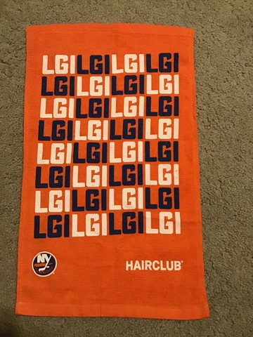New York Islanders "LGI" 2021 Playoff Game 5 Viewing Party Rally Towel Coliseum Cover