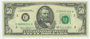 FR #2117C $50 1969C Federal Reserve Note Philadelphia DC-6245 - Picture 1 of 2