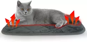 Self-Warming Cat Bed Indoor/Outdoor Super Soft Self Heating Pet Mat Washable The - Picture 1 of 12