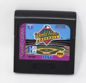 World Series Baseball - Sega Game Gear Cartridge - Imagen 1 de 3