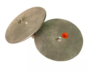 Ánodo de aluminio de timón y pestaña de recorte R3 - zinc - 3-3/4" de diámetro distribuidor directo - Imagen 1 de 1