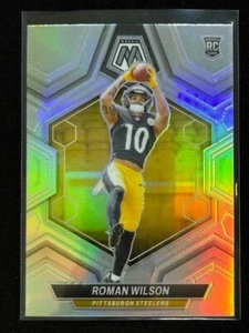 2024 Panini Mosaic - Rookies Silver Mosaic Prizm Roman Wilson (RC) #369 - Bild 1 von 4