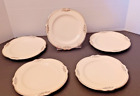 Homer Laughlin Silver Rose Patrician Virginia Rose Bread Plate Set of FIVE (5) A
