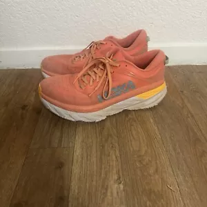 Hoka One One Bondi 7 orangefarbene Damen-Sneaker Größe 10 im Karton - Bild 1 von 11