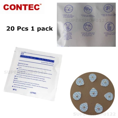 20PCS (1 pack) Disposable Electrodes Patient monitor ECG/EKG medical monitor - Image 1 of 4