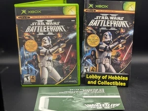 Star Wars: Battlefront II (Microsoft Xbox) CIB mit Reg Card - sehr gute Disc - makellos - Bild 1 von 5