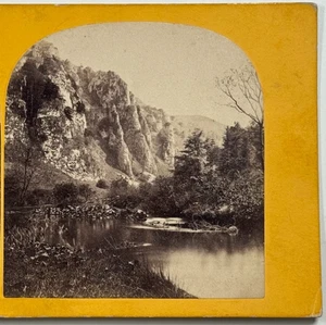 Las Rocas llamadas "Los Doce Apóstoles" - Dovedale, Derbyshire Vintage Stereoview - Imagen 1 de 4