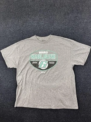 Рубашка мужская Brad Keselowski 2XL серая гоночная NASCAR RFK Rochester Hills Michigan - Изображение 1 из 4