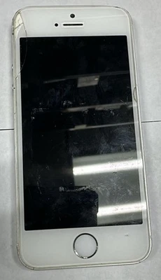 Apple iPhone 5S White Screen Broken Phone Not Turning on Phone for Parts Only - Image 1 of 2