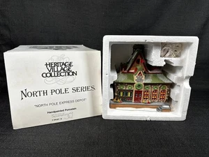 Dept. 56 North Pole Series North Pole Express Express Depot 1993 MIB Retired - Picture 1 of 5