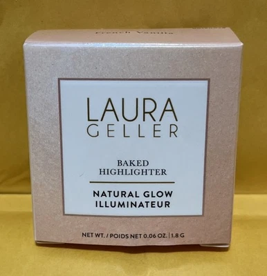 Laura Geller Baked Highlighter Natural Glow FRENCH VANILLA .06oz  - Image 1 of 3
