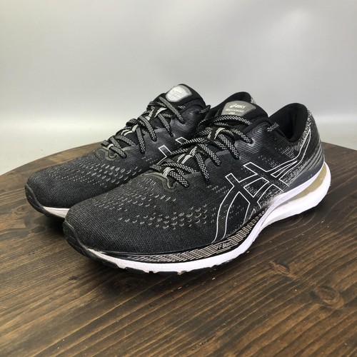 Scarpe Asics Gel Kayano 28 Uomo Taglia 11 Nero Bianco Running FF Blast Sneakers